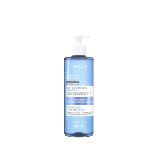 Vichy Dercos Mineral Soft Shampoo - All Hair Types front package