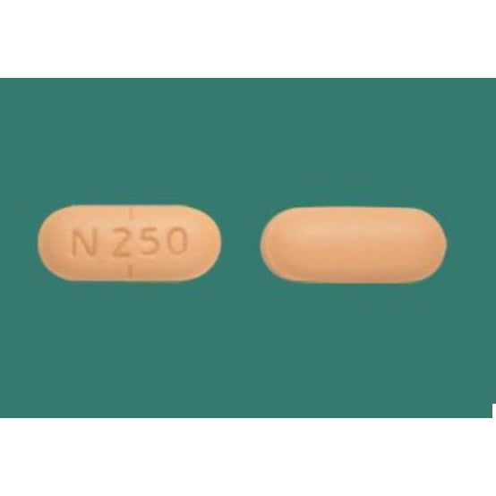 Cephalexin Tablet, 250 mg, 100 Tablets - view 2