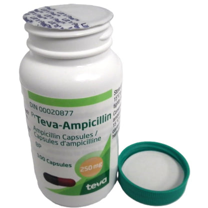 Ampicillin, 250 mg, 100 Capsules - view 1