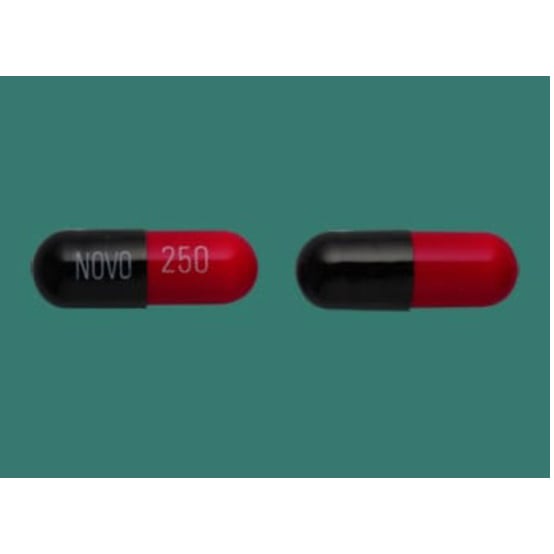 Ampicillin, 250 mg, 100 Capsules - view 2