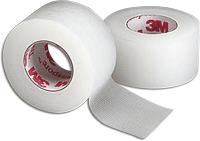 Solventum Transpore Surgical Tape 1" x 1.5yd Plastic Transparent Hypoallergenic Polyethylene Latex-Free - Box of 100