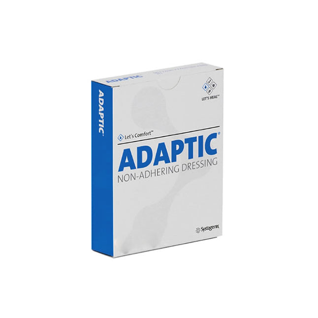 Solventum Adaptic Non-Adhering Dressing 16" x 3" Knitted Sterile Petrolatum Emulsion Impregnated - Box of 36