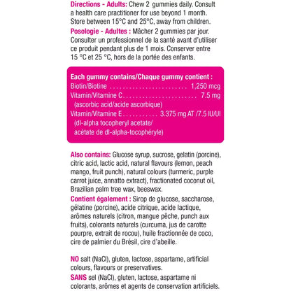 Jamieson High Potency Biotin Gummies product detail