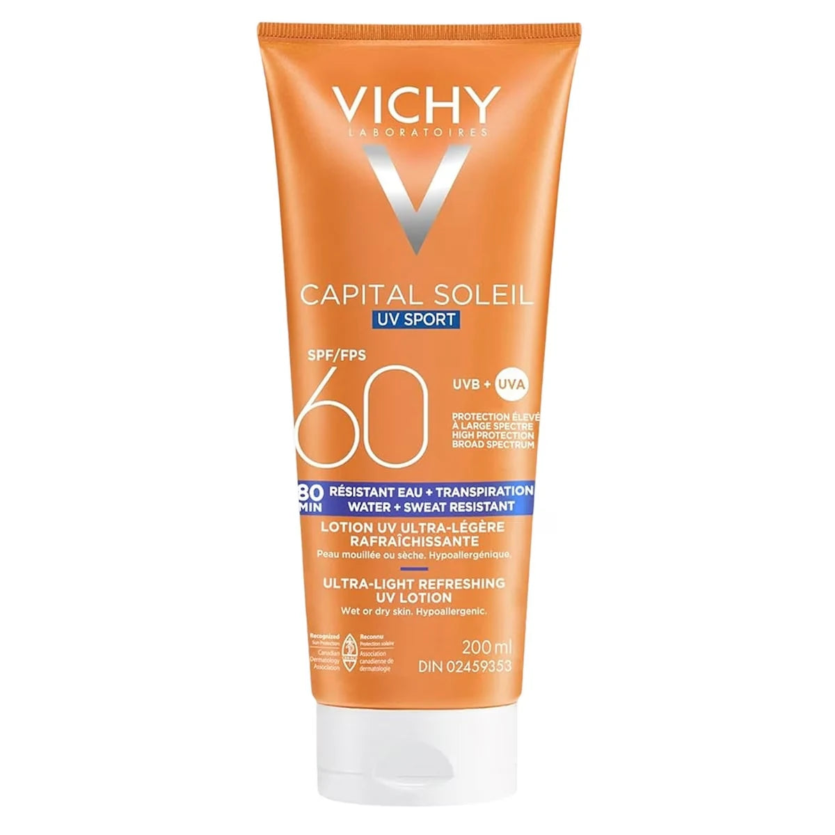 Vichy Idéal Soleil Sport SPF 60 Ultra-Light Refreshing Lotion 200 mL product image
