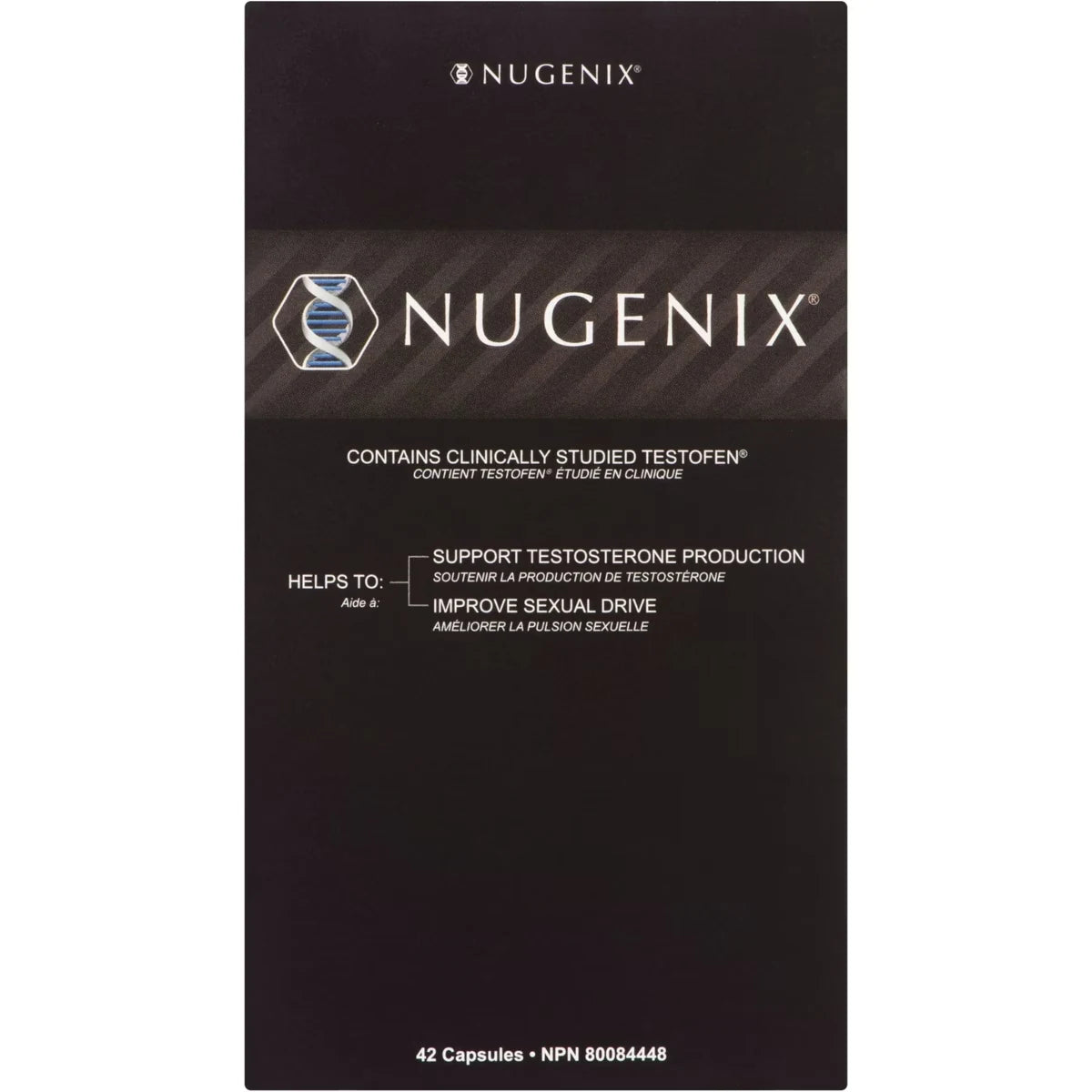 Nugenix Free Testosterone Booster front package