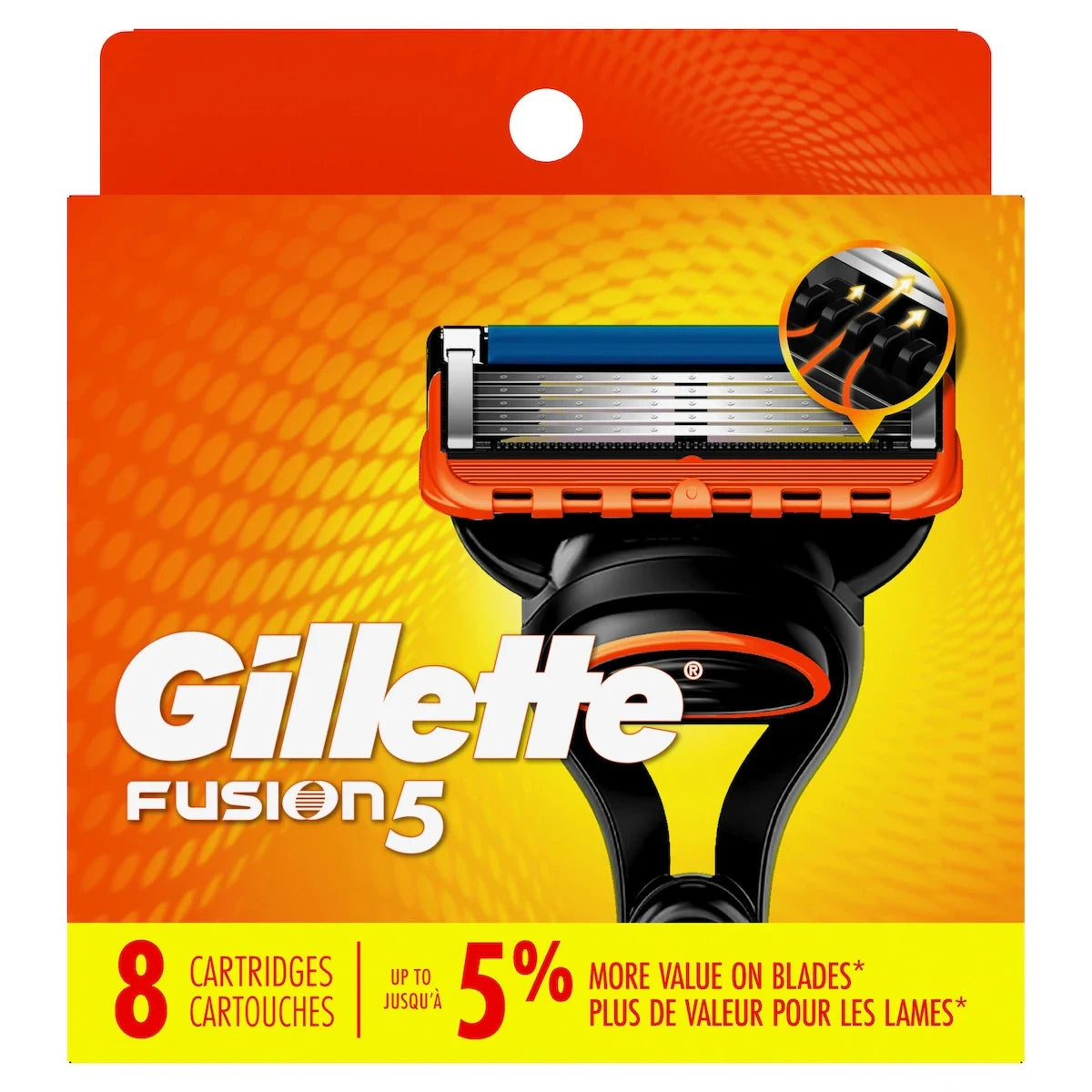 Gillette Fusion5 Razor Refills for Men, 8ct product detail