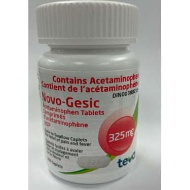 Novo-Gesic 100 Tablets 325 mg - Default Title - product image 1