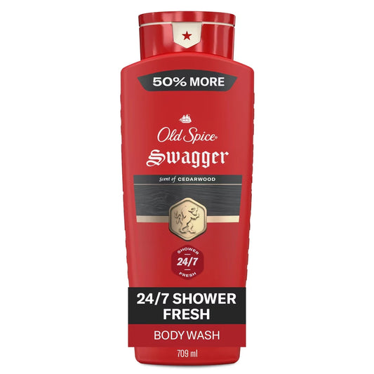 Old Spice Swagger Scent of Confidence, Body Wash for Men front package