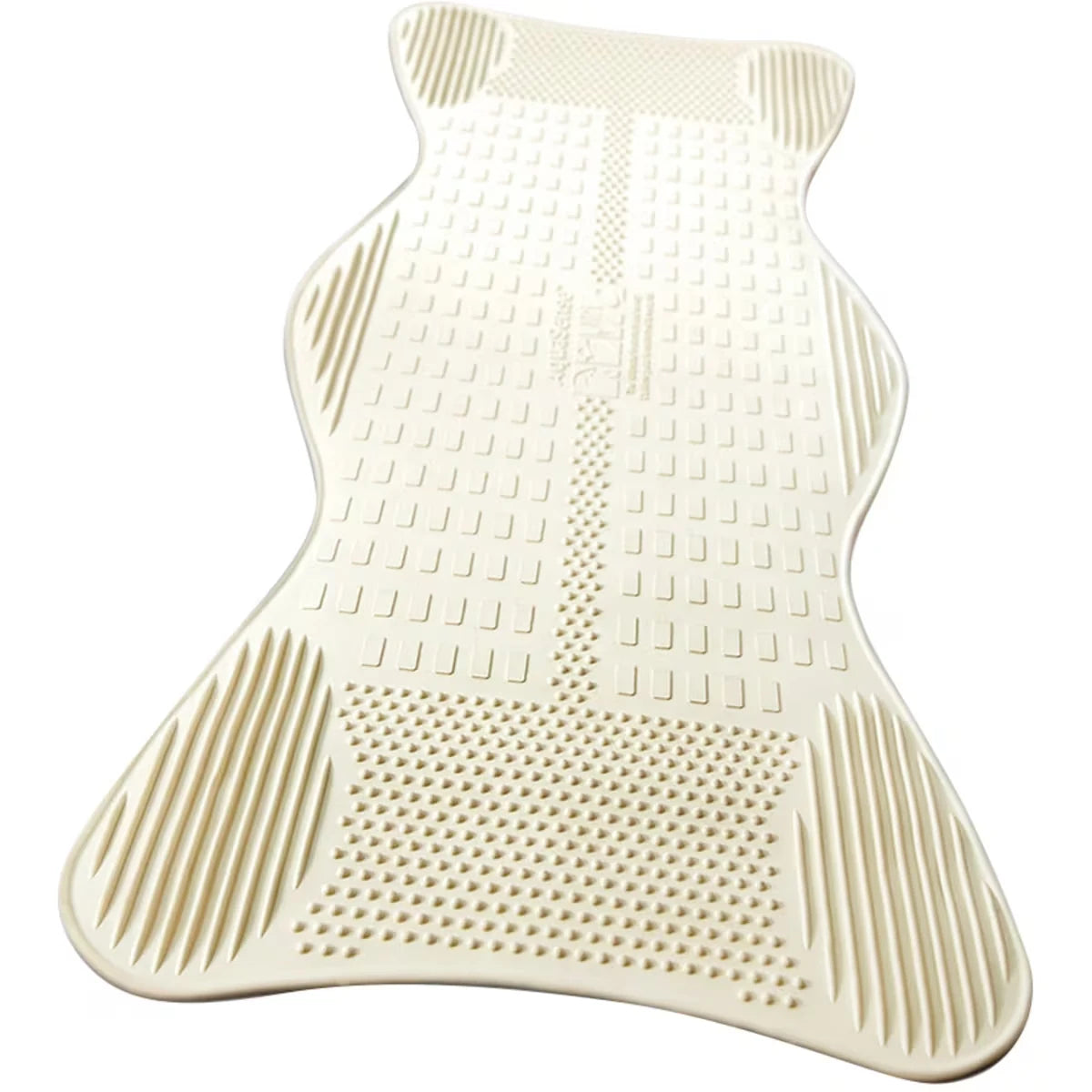 Aquasense Non-Slip Bath Mat with Invigorating Massage Zones, Large front package