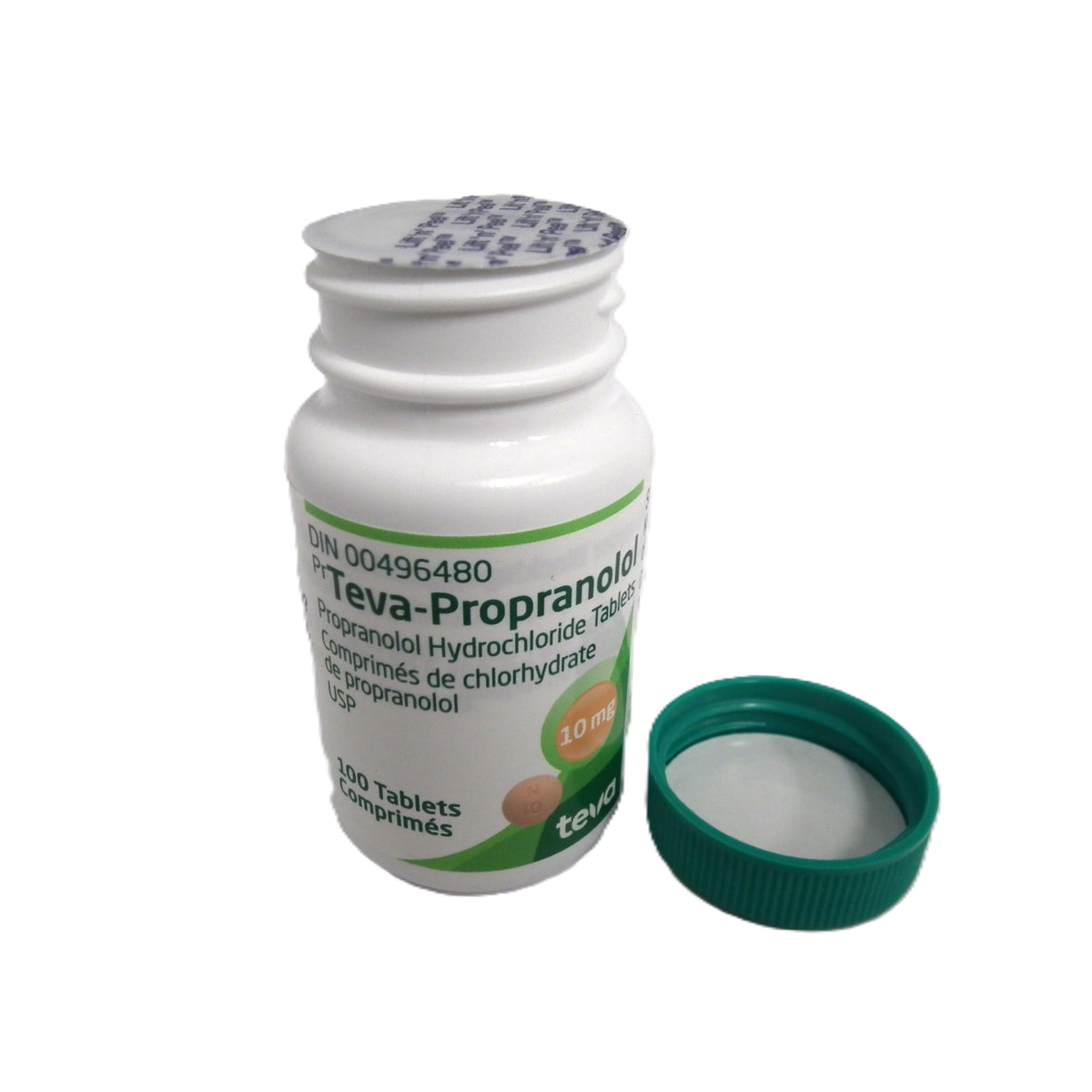Propranolol Tablet Bottle of 100 Tablets - view 1