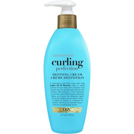 OGX Argan Oil of Morocco Curling Perfection Curl-Defining Cream front package