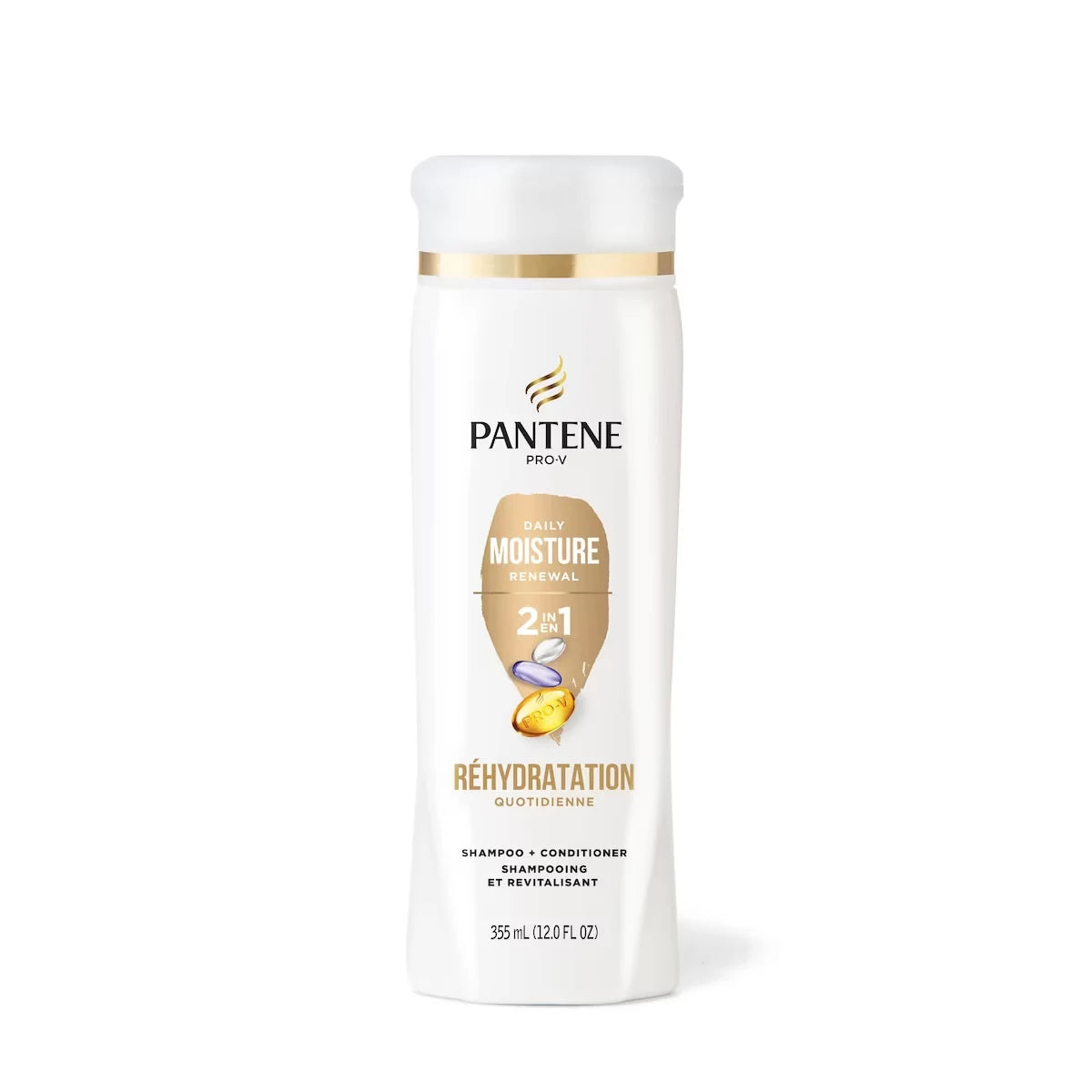 Pantene PRO-V Daily Moisture Renewal 2 in 1 Shampoo + Conditioner product image