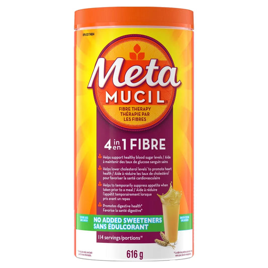 Metamucil Fibre Smooth Texture Sugar Free Unflavored 114 Doses product image