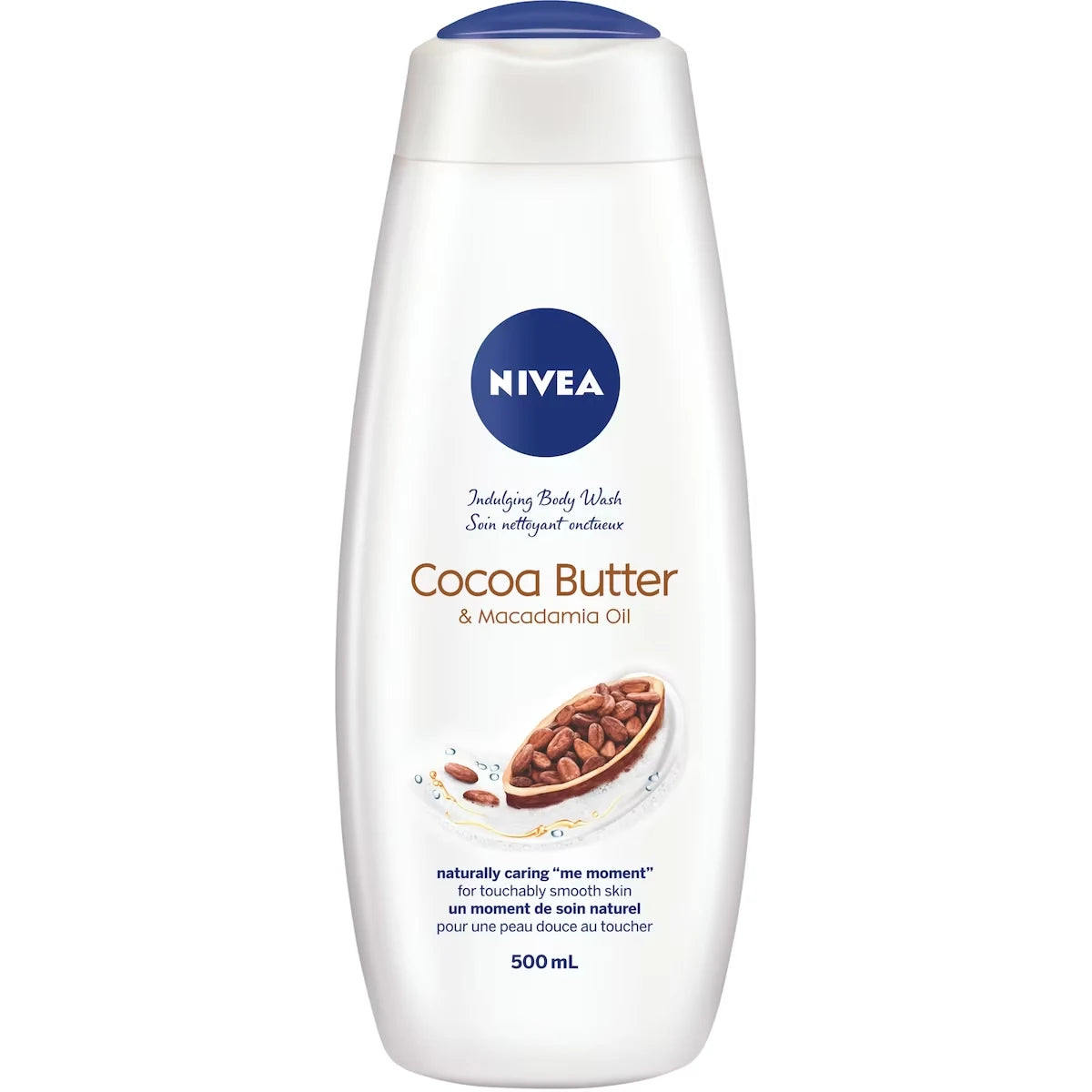 Nivea Cocoa Butter & Macadamia Oil Body Wash front package