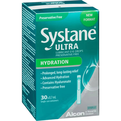 Systane Ultra Hydration Preservative Free Lubricant Eye Drops product detail