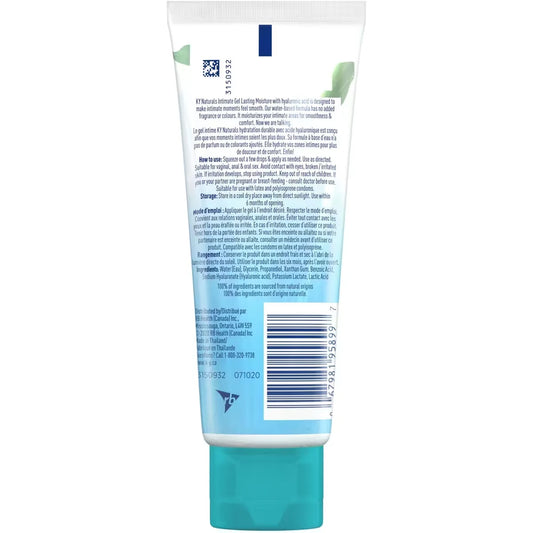 K-Y Naturals Moisture+ Personal Lubricant Gel product detail