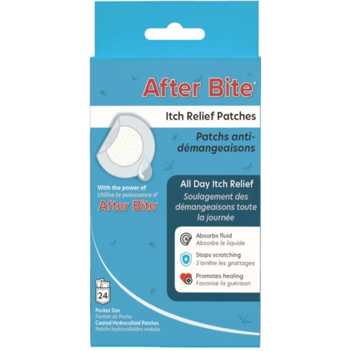 After Bite Itch Relief Patches front package