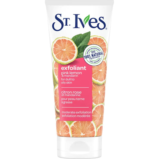 St. Ives Radiant Skin Pink Lemon & Mandarin Orange Scrub 170 g front package
