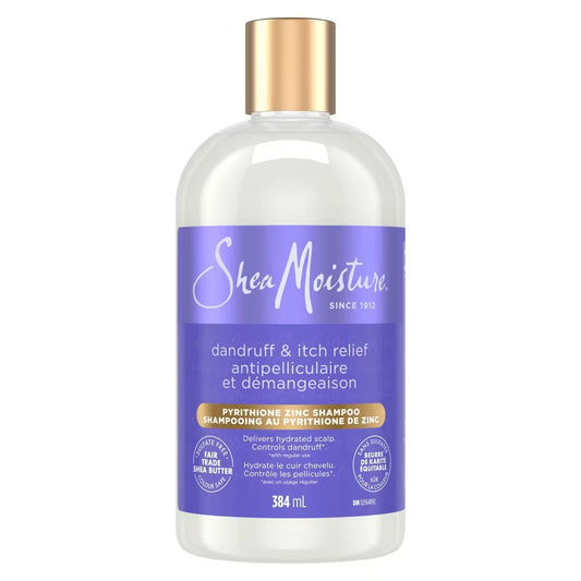 Shea Moisture Anti-Dandruff Shampoo For Removing Buildup Apple Cider Vinegar & Salicylic Acid System for a Healthier front package