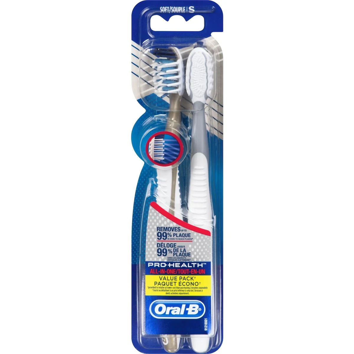 Oral B Pro-Health CrossAction All-In-One Soft Toothbrush front package
