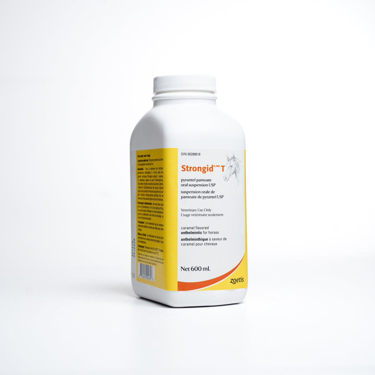 Strongid T for Horses, 50 mg/ml, 600 mL