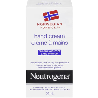 Neutrogena NORWEGIAN FORMULA® Hand Cream Fragrance-Free front package
