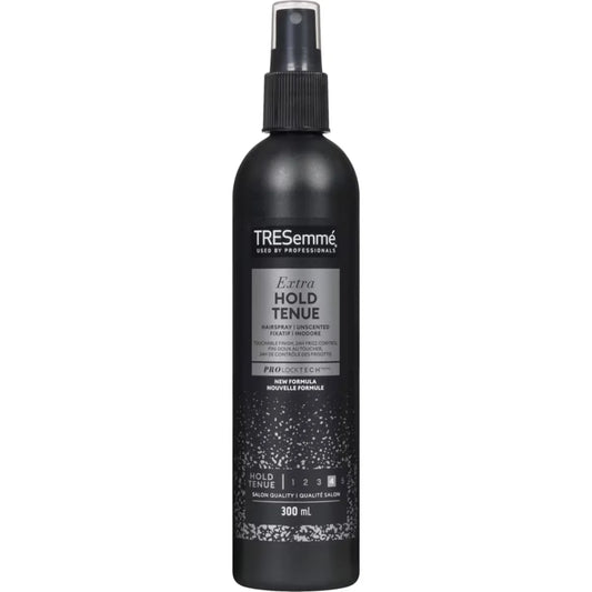 TRESemmé Pro Lock Tech Hairspray Unscented Extra Hold front package