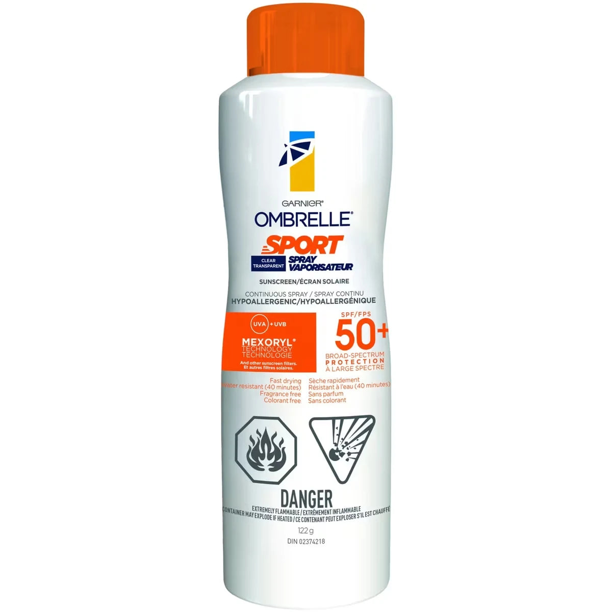 Garnier Sport SPF 50+ Sunscreen Spray product image