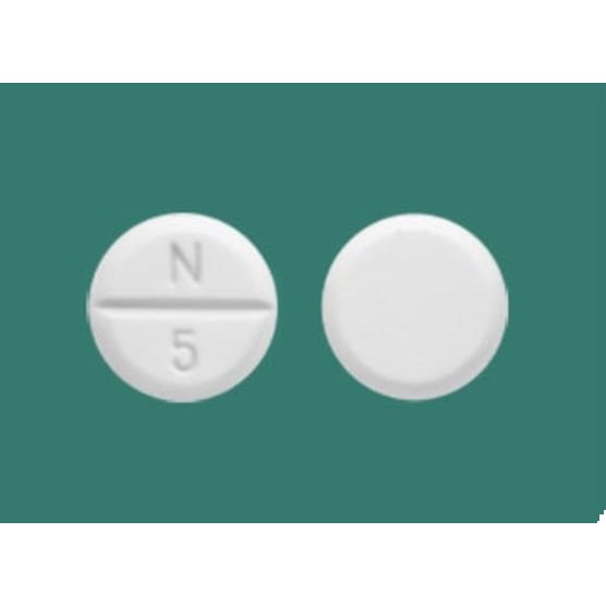 Prednisone, 5 mg, 1000 Tablets - view 2