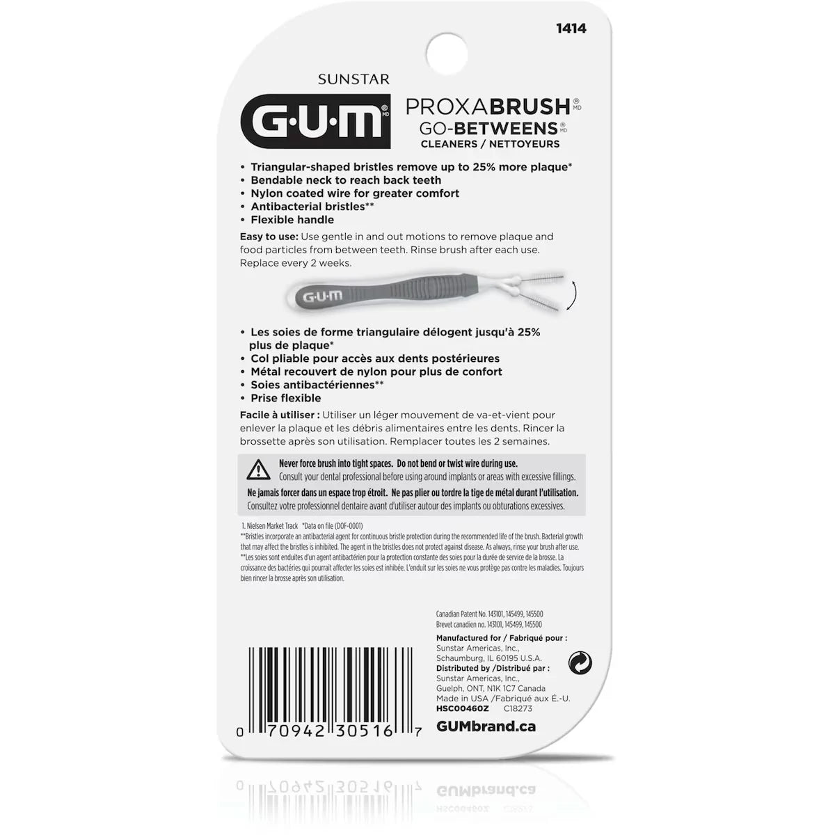 Gum Proxabrush Go-Betweens , Tight - 8Ct product detail