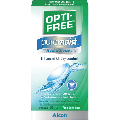 Opti-Free PureMoist® Travel front package