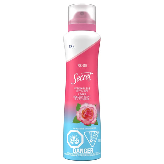Secret Antiperspirant Deodorant Spray Wild Rose + Argan Oil 116 g product image