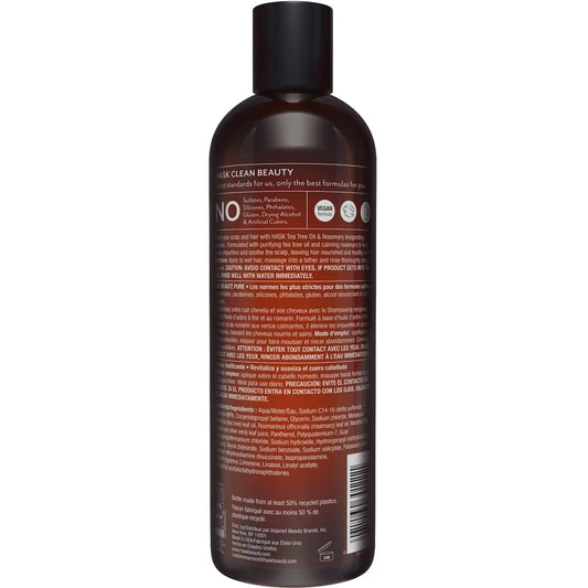 HASK Tea Tree Oil & Rosemary Invigorating Shampoo product detail