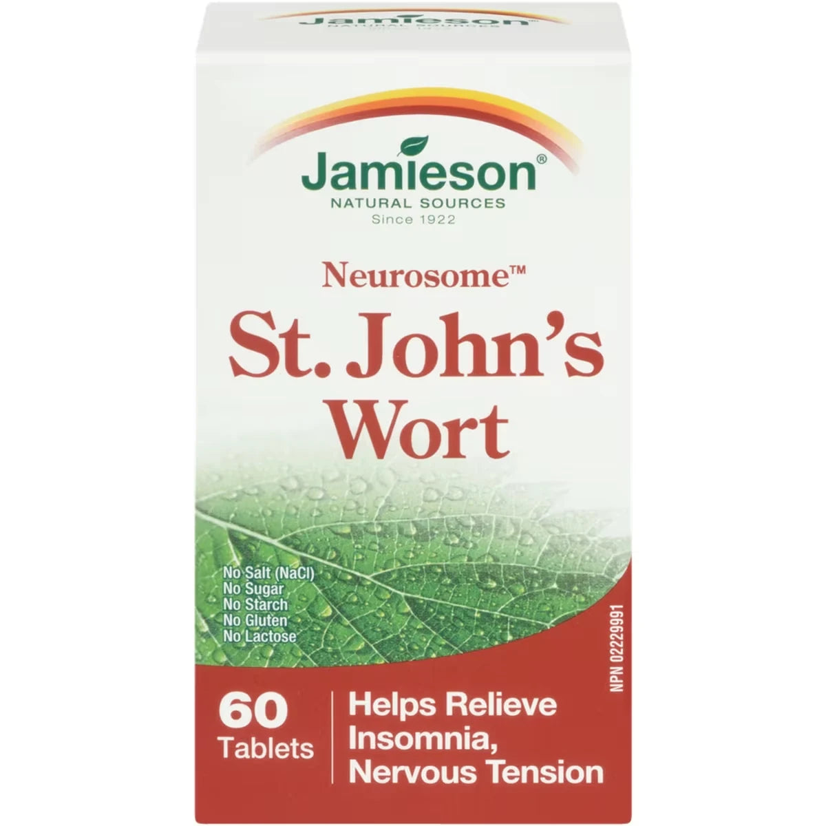 Jamieson Neurosome St. John's Wort front package