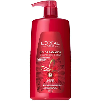 L'Oréal Paris Color Radiance Shampoo for Coloured Hair front package
