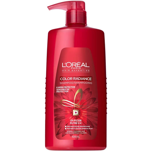 L'Oréal Paris Color Radiance Shampoo for Coloured Hair front package