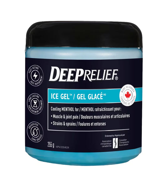 Deep Relief Ice Gel, Muscle and Joint Pain Relief, Reduces Inflammation product image