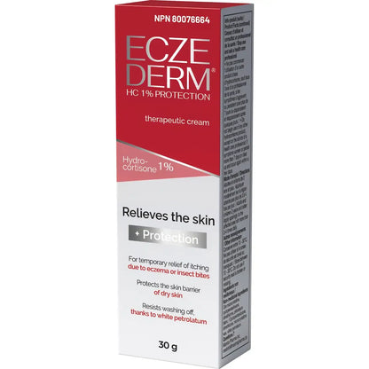 Eczederm HC 1% protection therapeutic cream with 1% hydrocortisone product detail