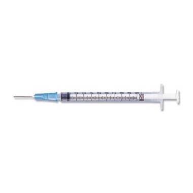 2 mL LS Syringes with Needle Box of 100 Syringes 27 G x 1/2 in - Default Title - product image 1