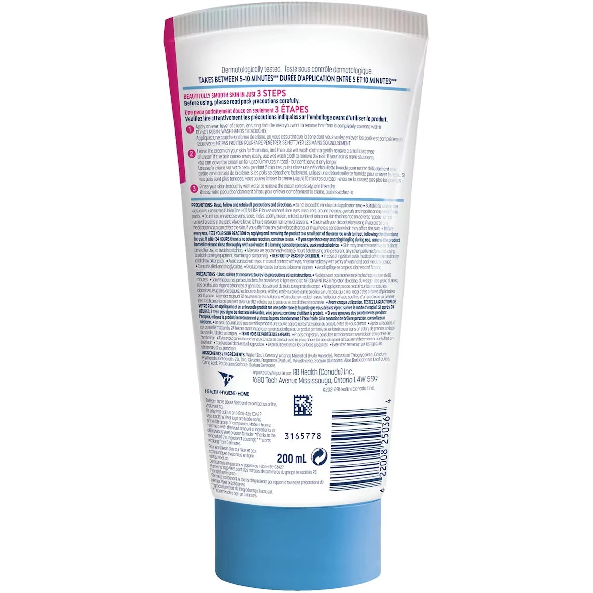 Veet PureTM Hair Removal Cream, Sensitive Skin product image