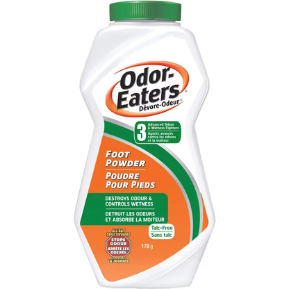 Odor Eaters Foot Powder front package