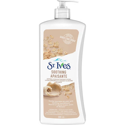 St. Ives Oatmeal and Shea Butter Body Lotion front package