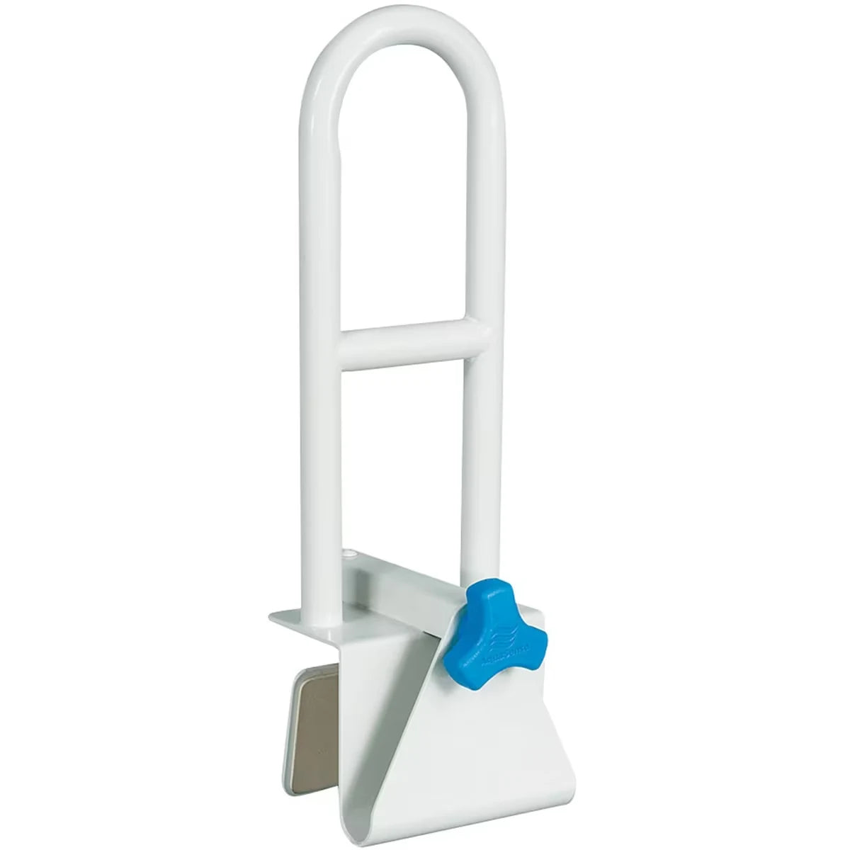 Aquasense Bathtub Safety Rail with Steel Construction, White front package