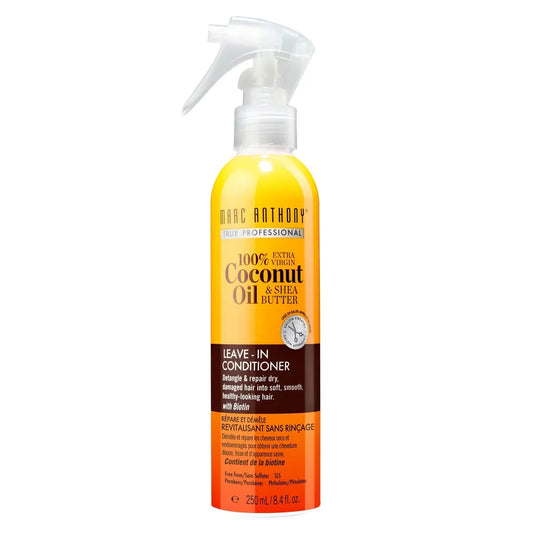 Marc Anthony 100% Extra Virgin Coconut Oil & Shea Butter Leave-In Conditioner front package
