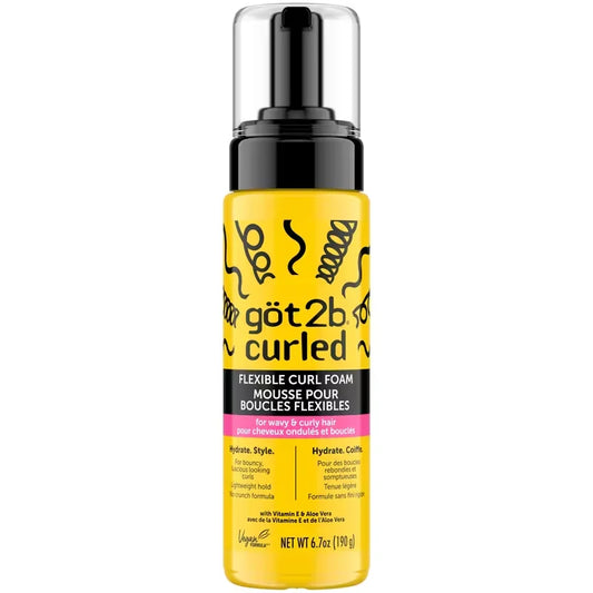 got2b Curled Flexible Curl Foam front package