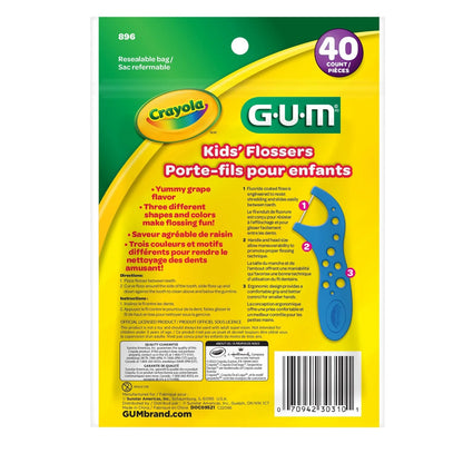 GUM Kids Flossers Porte Fills Pour Enfants