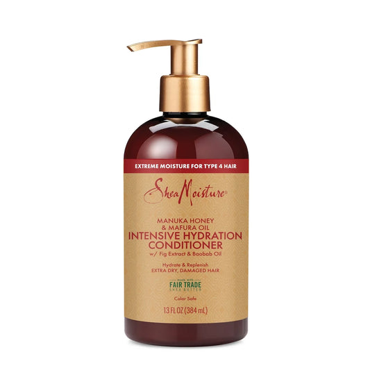 Shea Moisture SheaMoisture Manuka Honey and Mafura Oil Intensive Hydration Conditioner for Dry front package