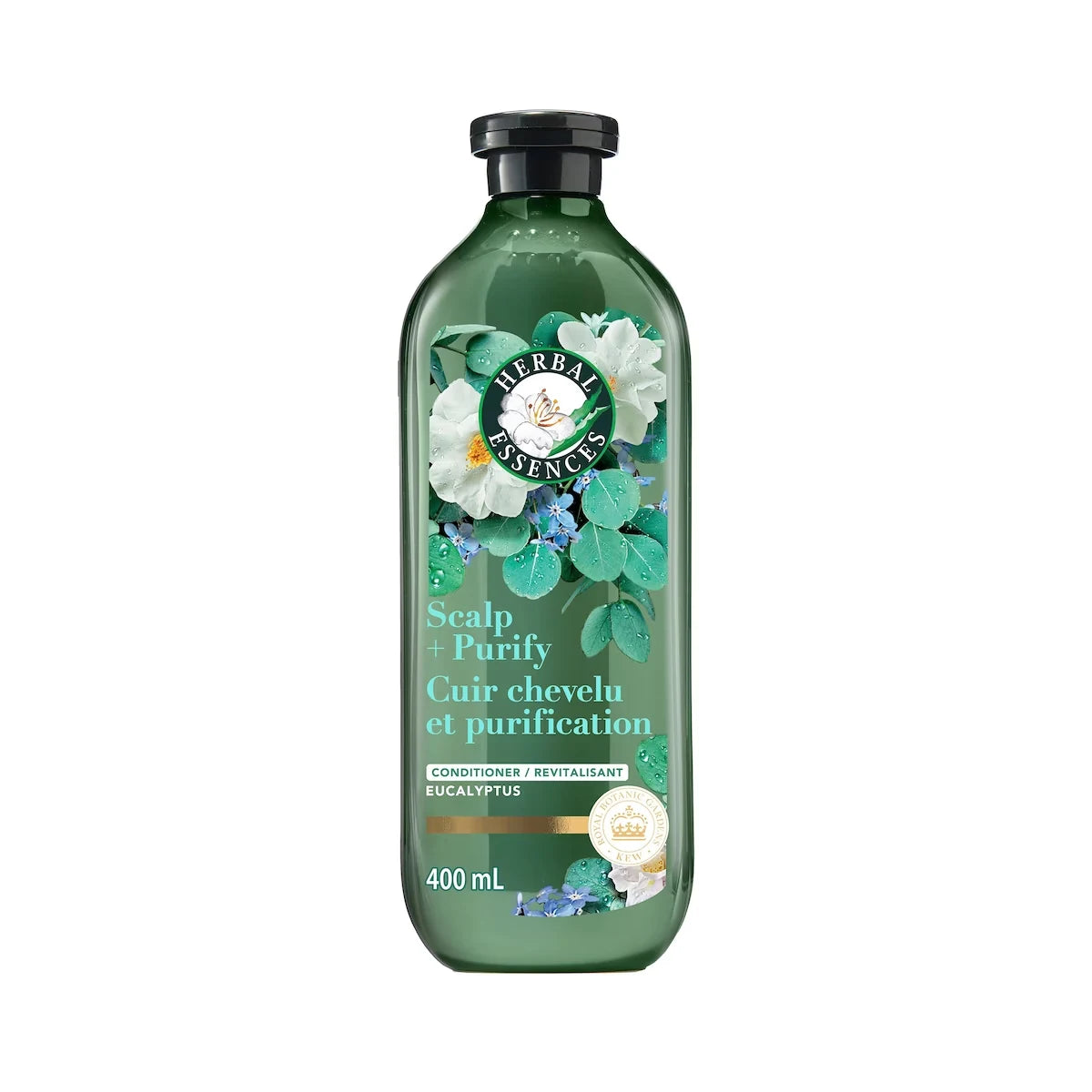 Herbal Essences Eucalyptus Sulfate Free Conditioner, 400 mL front package