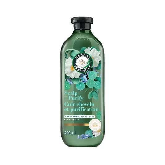 Herbal Essences Eucalyptus Sulfate Free Conditioner, 400 mL front package