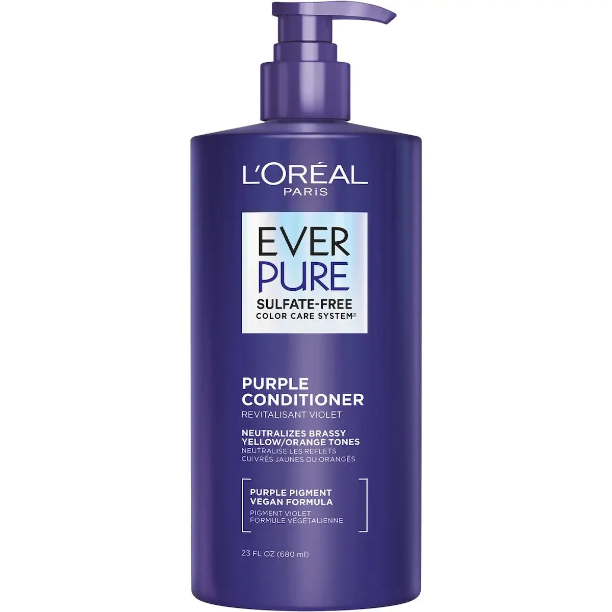 L'Oréal Paris Toning Conditioner, EverPure Purple, Sulfate-Free product image